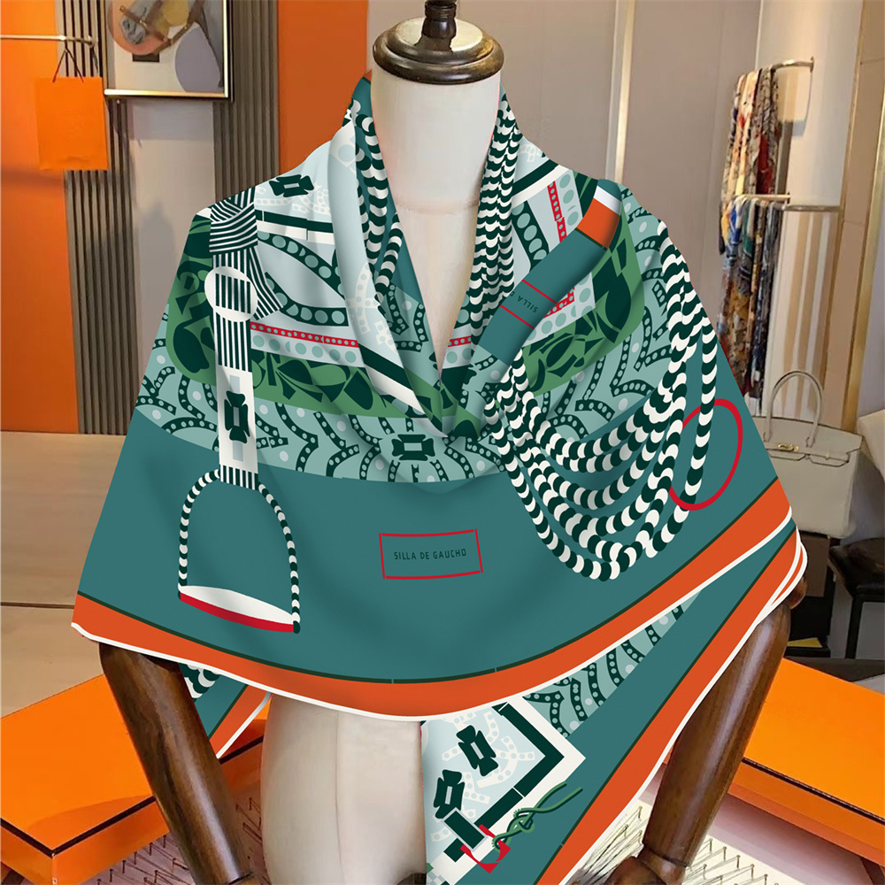 Cashmere Scarf - Silk Cashmere Scarf Women Manual Hand