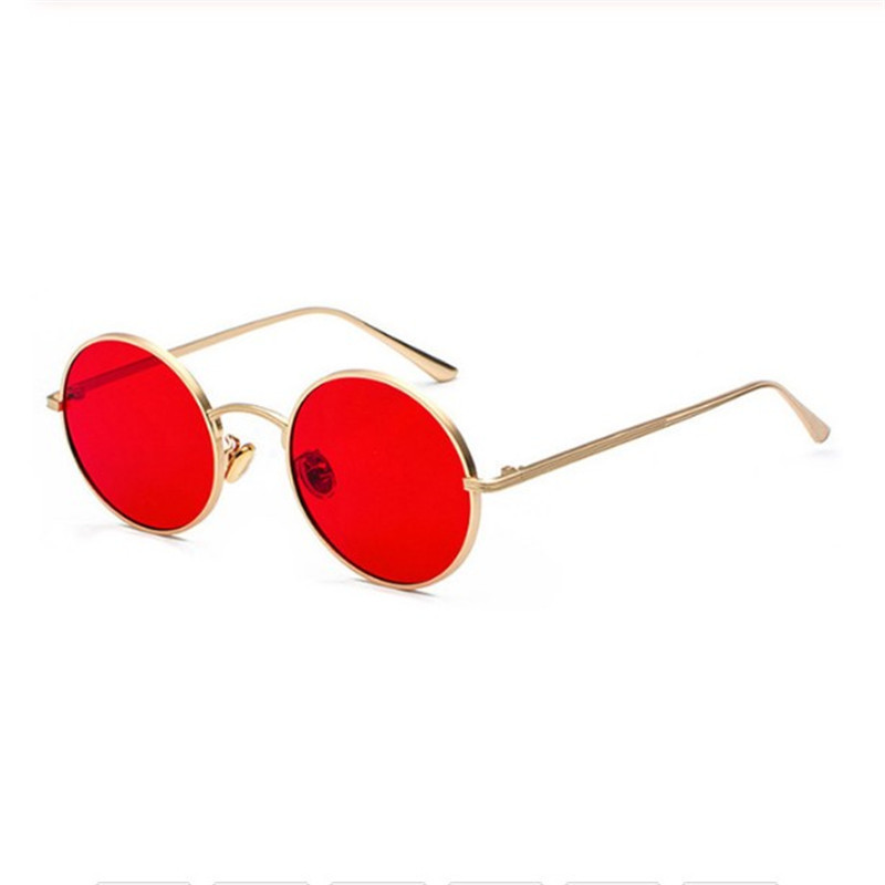 Designer Sunglasses - New Fashion Classic Round Sunglasses Men