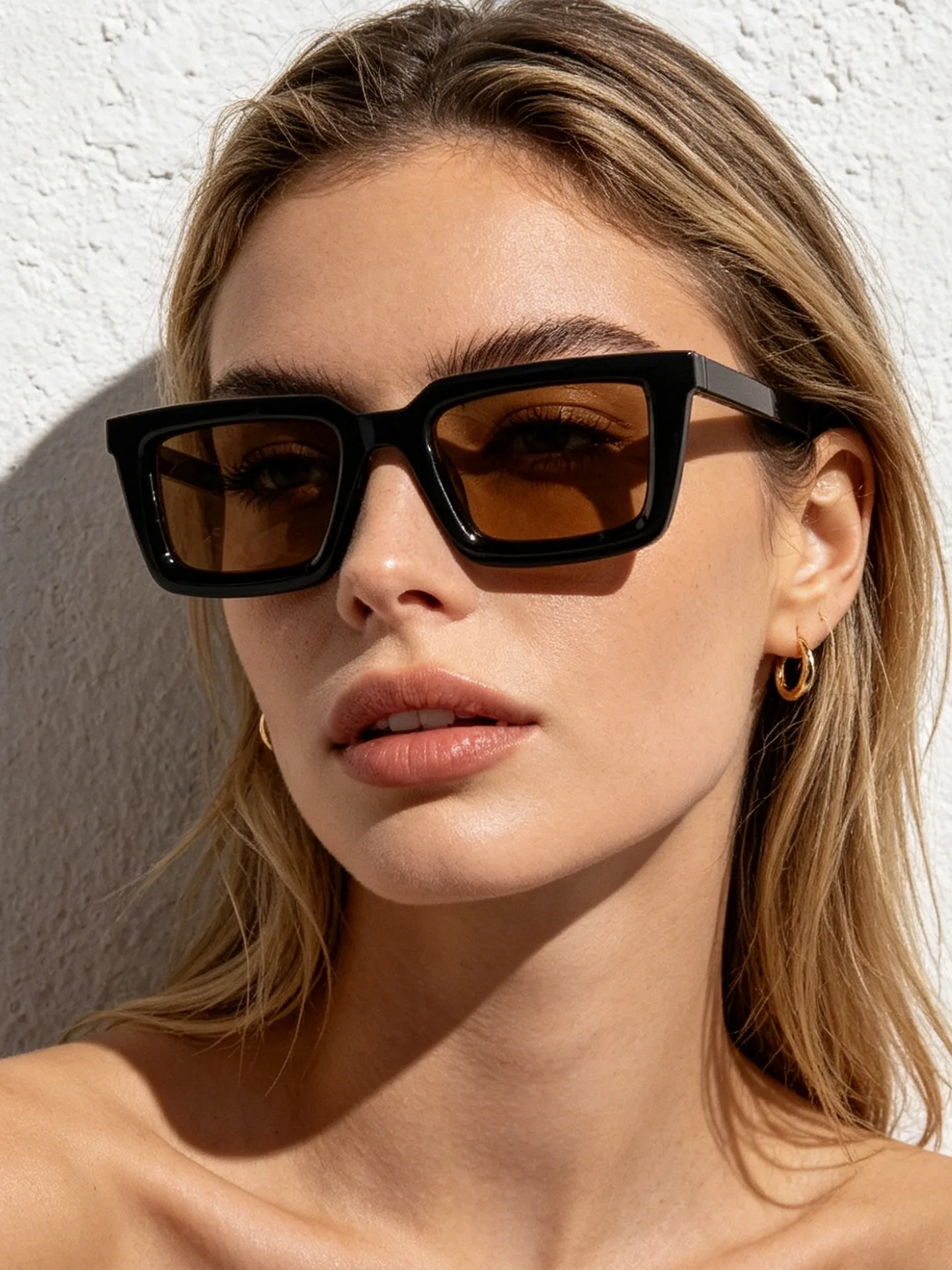 Designer Sunglasses - Vintage Rectangle Sunglasses Women Men Designer