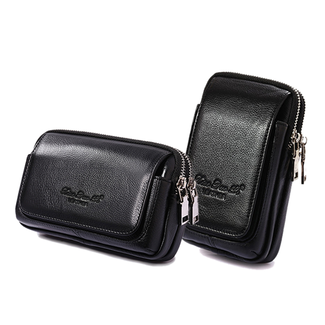 Leather Wallet Men - Men Genuine Leather Waist Fanny Pack
