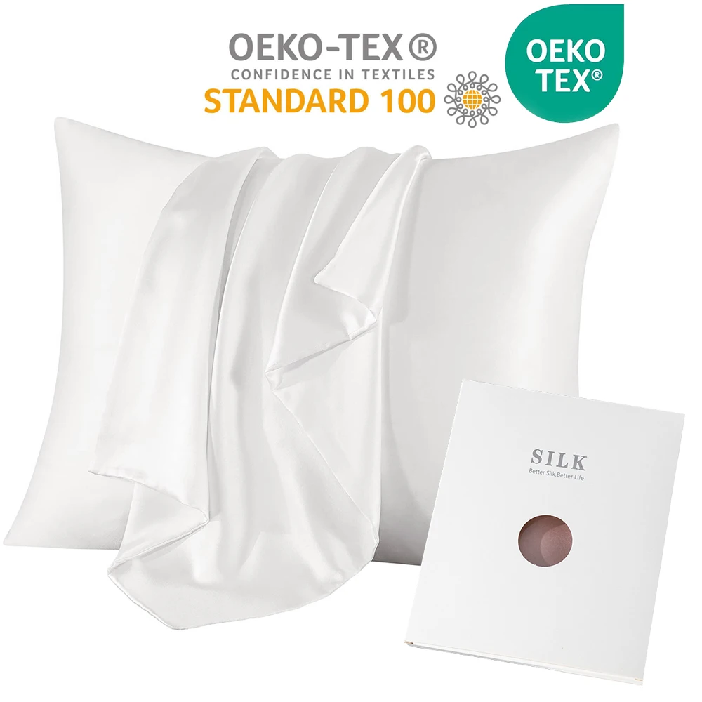 Silk Pillowcase - 6A 30MM 100% Two Sides Pure