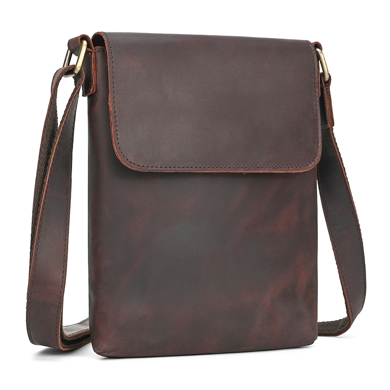 Leather Wallet Men - Mini Shoulder Bags Genuine Leather Crossbody