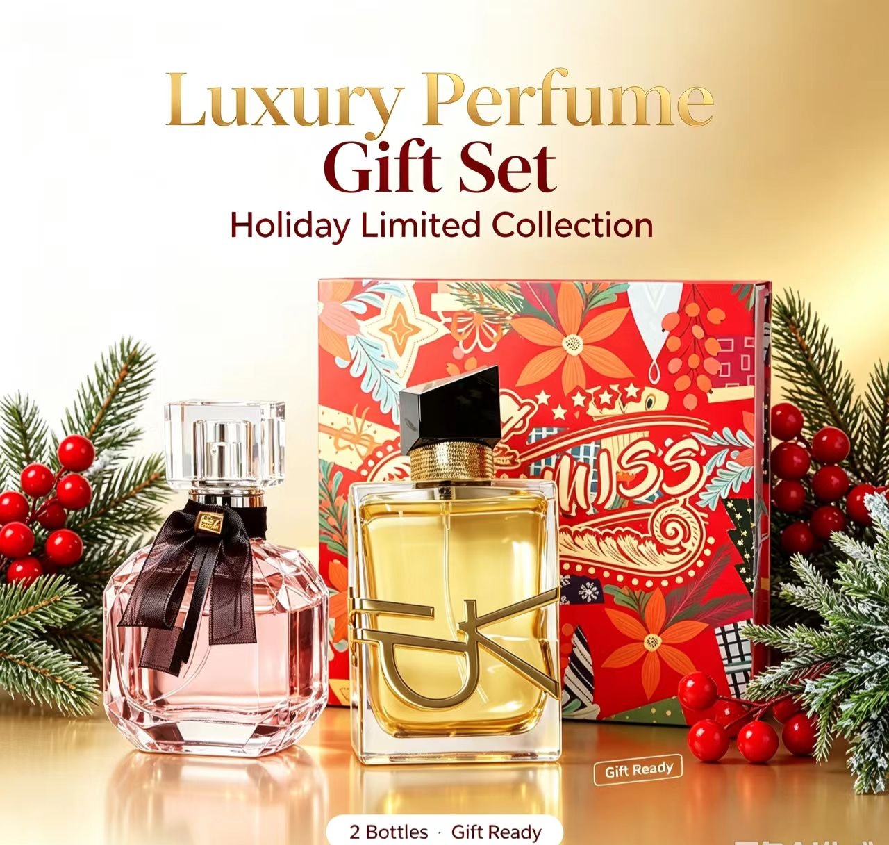 Luxury 2‑Bottle Fragrance Gift - Luxury Gift Set recension och pris