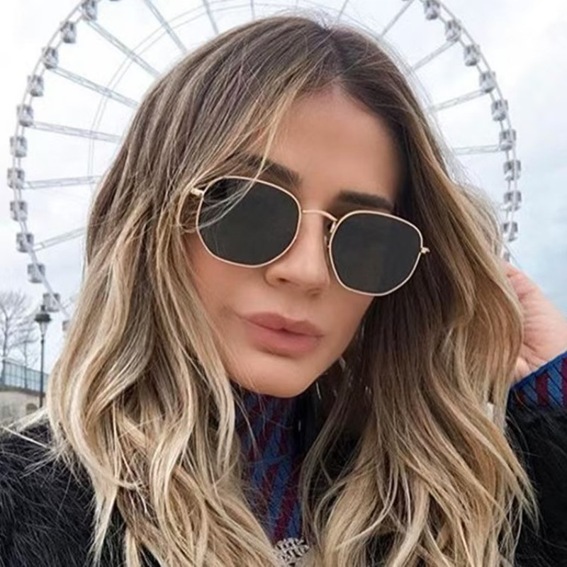 Round punk Sunglasses Men Luxu - Designer Sunglasses recension och pris
