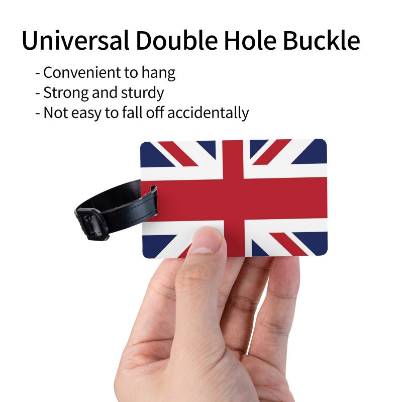 Retro Union Jack Luggage Tag w - Travel Luggage Set recension och pris