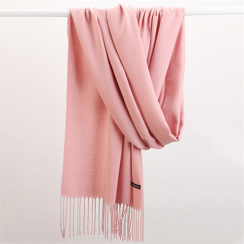 Fashion Solid Color 2023 Women - Cashmere Scarf recension och pris