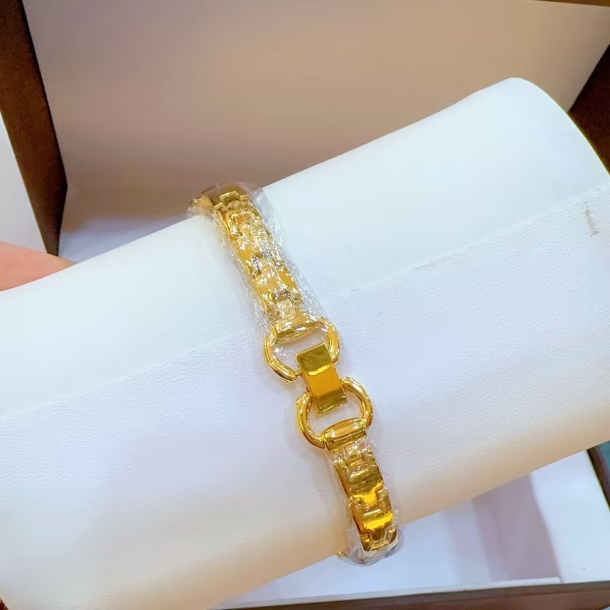New French Dubai 24K Gold Plat - Gold Plated Jewelry recension och pris