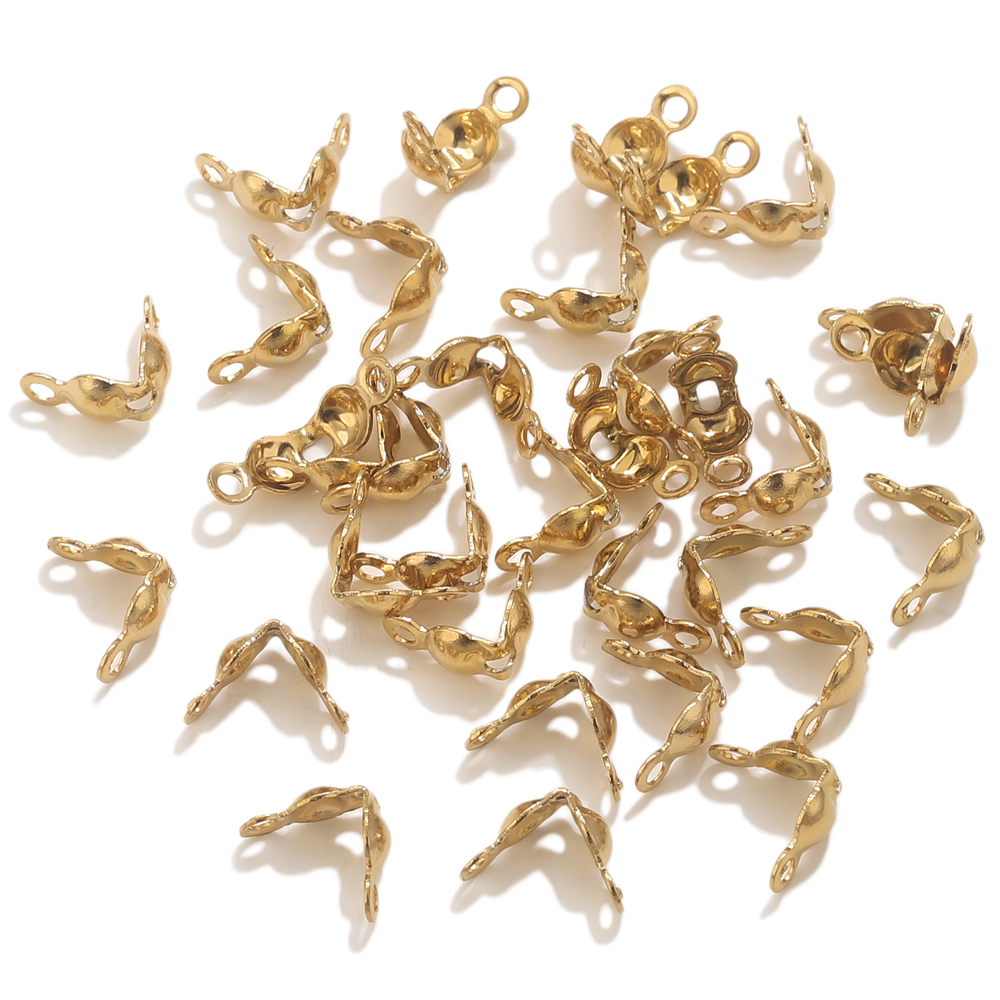 50pcs PVD Gold Plated Stainles - Gold Plated Jewelry recension och pris