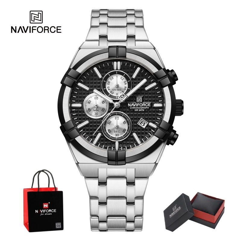 NAVIFORCE Men Quartz Chronogra - Luxury Watch Men recension och pris