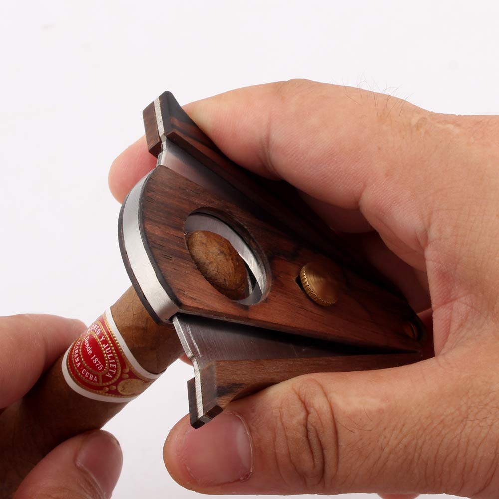 Wooden Cigar Cutter Scissors K - Premium Cigar Case recension och pris