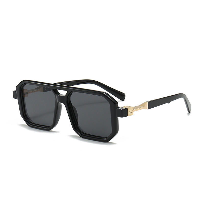 Black Retro Box Sunglasses, Un - Sunglasses Uv400 recension och pris