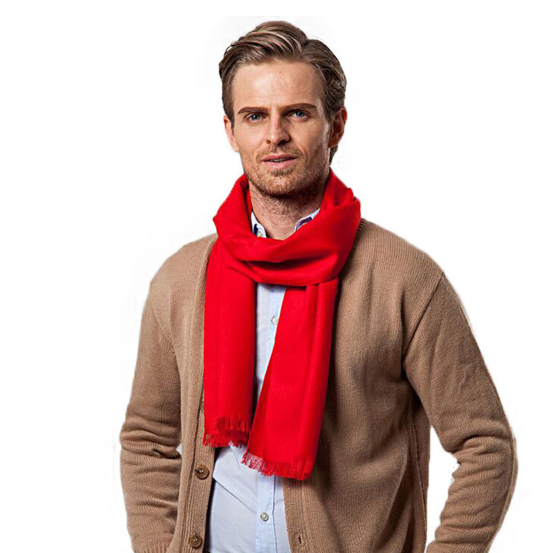 Fashion Winter Solid Color Men - Cashmere Scarf recension och pris