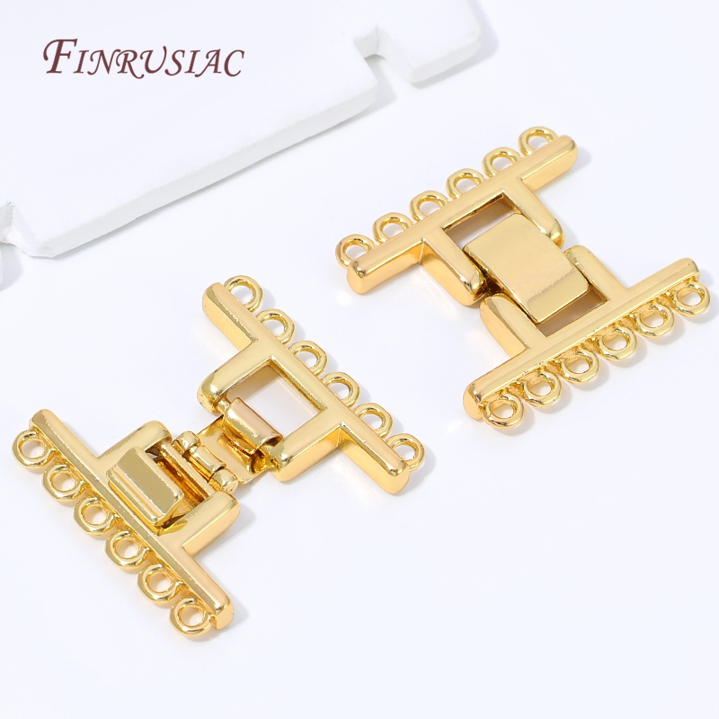 18K Gold Plated Multi Strands  - Gold Plated Jewelry recension och pris