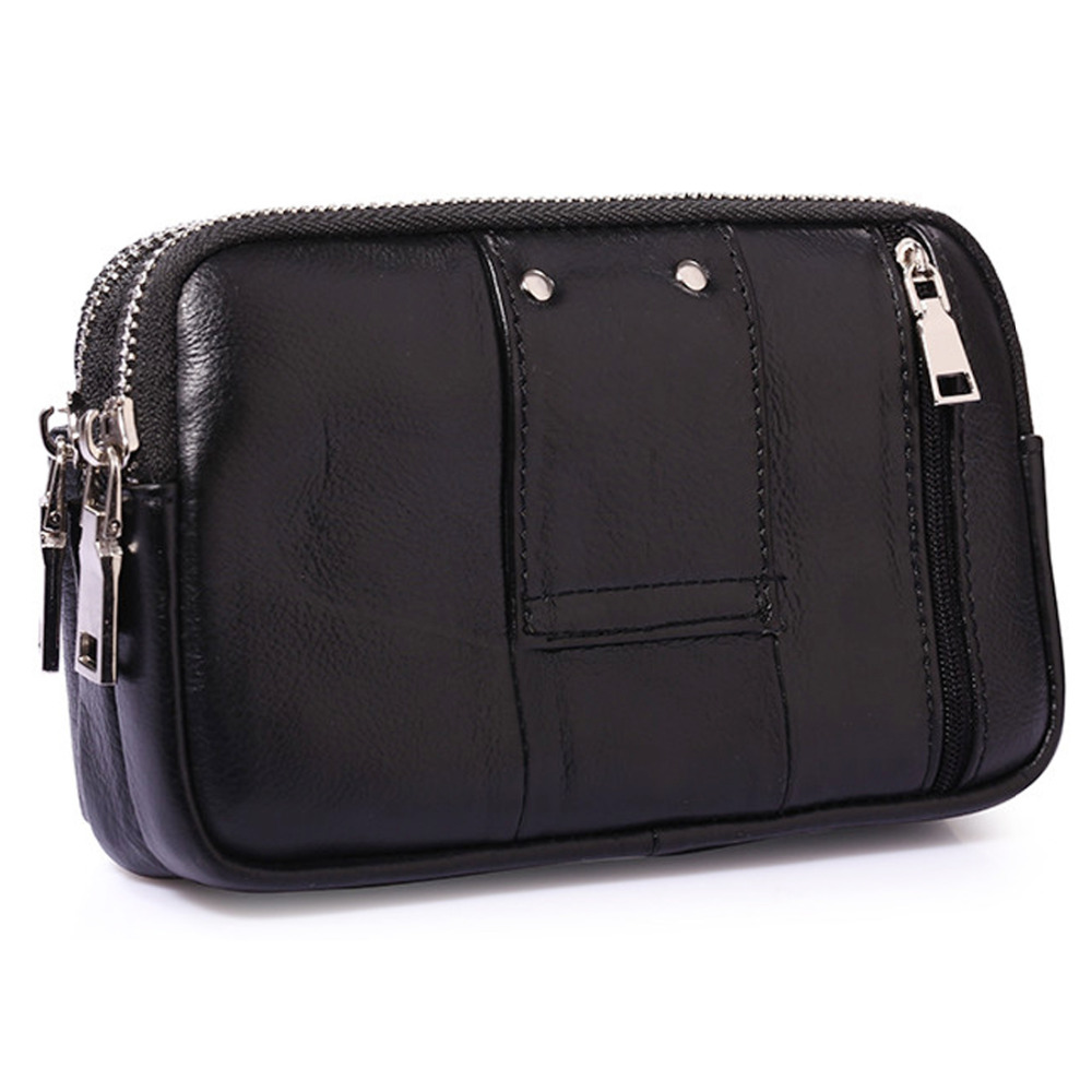Men Genuine Leather Waist Fann - Leather Wallet Men recension och pris