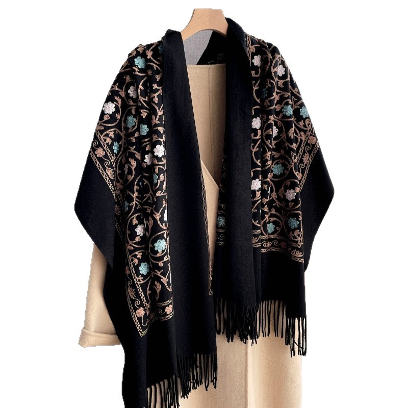 2025 New Embroidery Cashmere S - Cashmere Scarf recension och pris