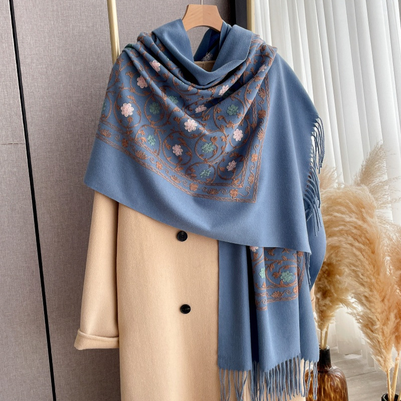 2025 New Embroidery Cashmere S - Cashmere Scarf recension och pris