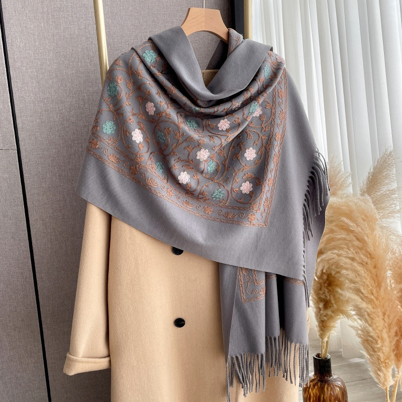 2025 New Embroidery Cashmere S - Cashmere Scarf recension och pris