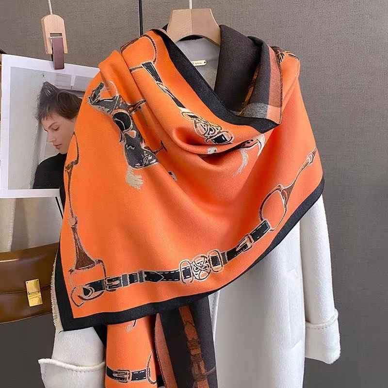 Retro Rider Horse Imitation Ca - Cashmere Scarf recension och pris