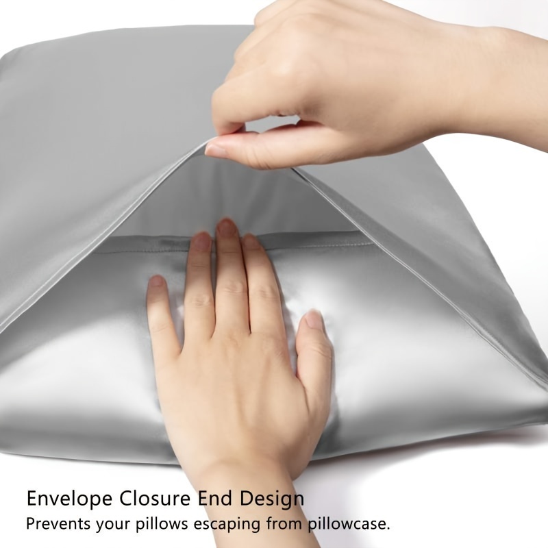 2-Piece Satin Pillowcase Set S - Silk Pillowcase recension och pris