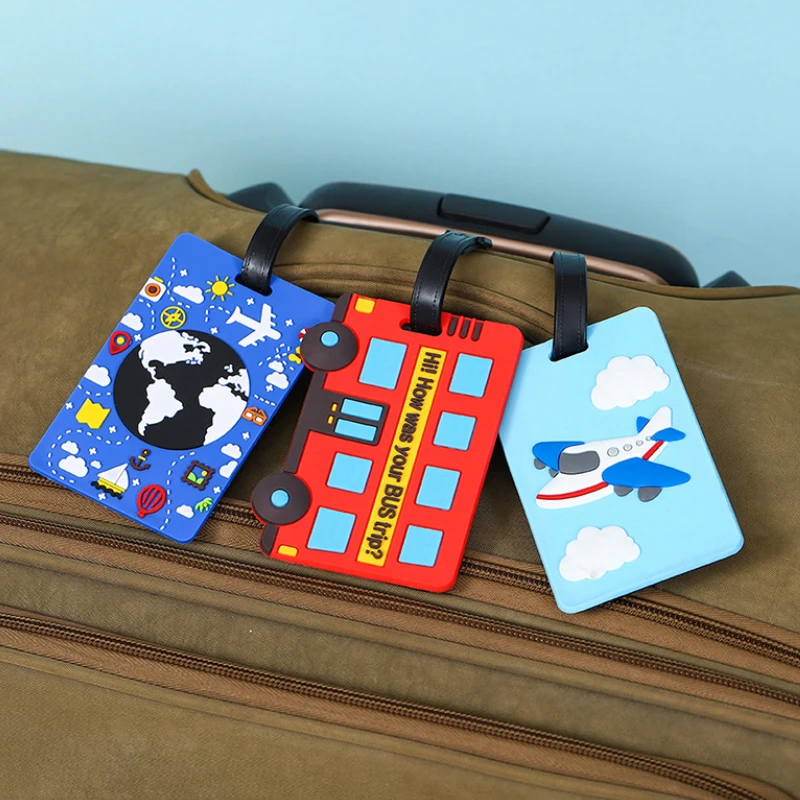 Cute Cartoon Cars PVC Silicone - Travel Luggage Set recension och pris
