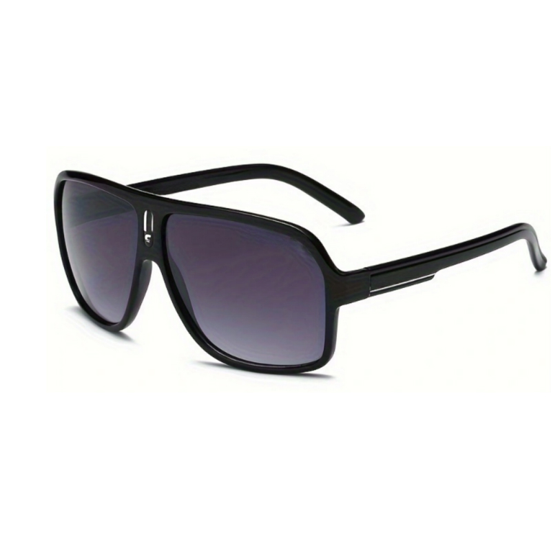 Large curved retro style fashi - Sunglasses Uv400 recension och pris