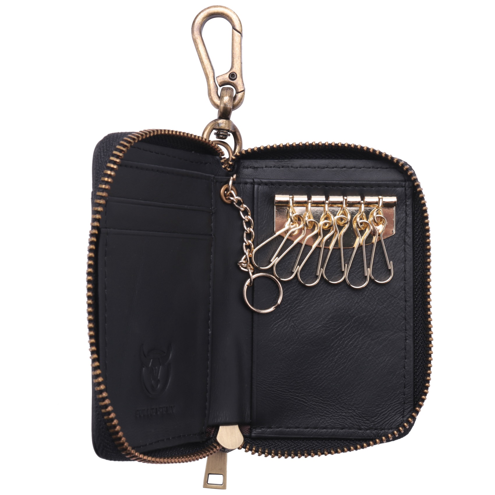ABQR  Leather Men&Women Key Wa - Leather Wallet Men recension och pris