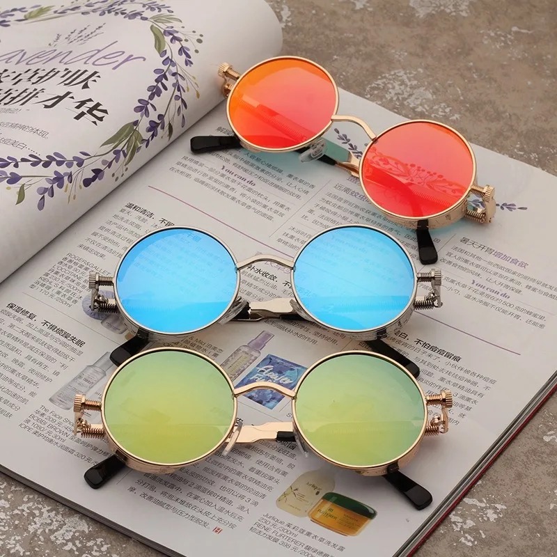 New Metal Steampunk Sunglasses - Designer Sunglasses recension och pris